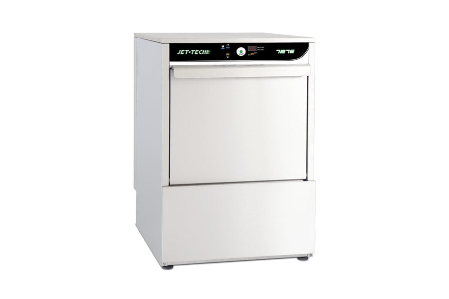 Jet-Tech 727-E High Temperature Undercounter 30 Racks/Hour Glasswasher