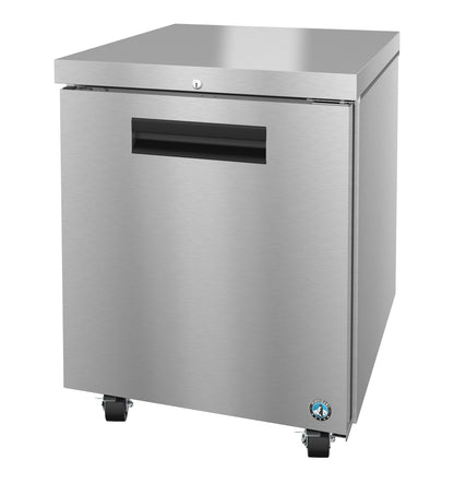 Hoshizaki UF27B-01 One Section Stainless Door with Lock Undercounter Freezer