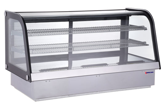 Omcan 47561 157 L / 5.54 cu.ft. 48" Drop-in Refrigerated Showcase