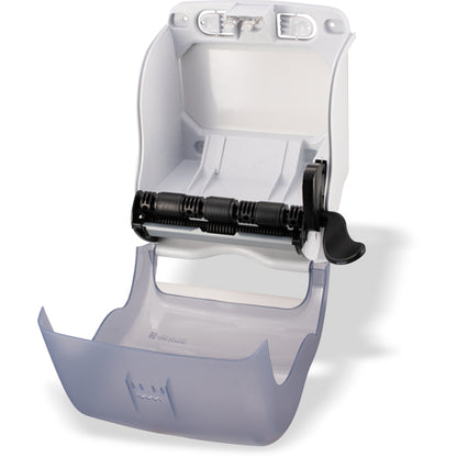 San Jamar T950TBL Arctic Blue Classic Element Lever Roll Towel Dispenser, All Core Sizes