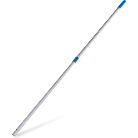 Carlisle 363367000 43"-70" Silver Flat Aluminum Mop Heads Telescopic Handle