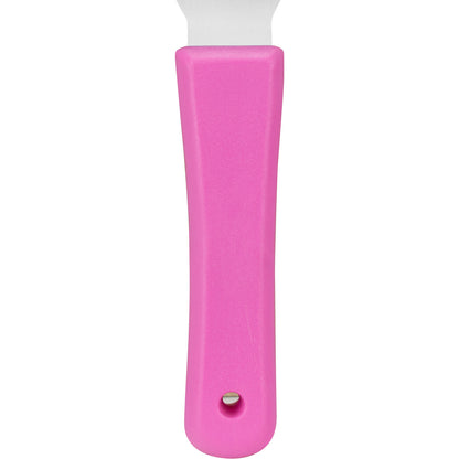 Carlisle 40130EC26 3" Bright Pink Steel Handheld Scraper