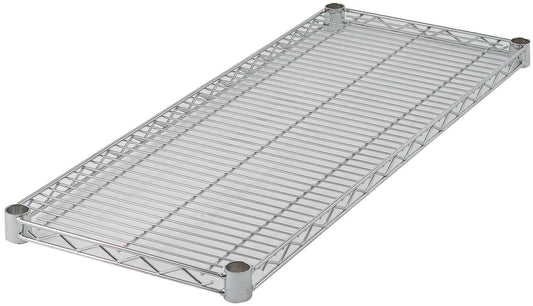 Winco VC-1472 14" x 72" Chrome-Plated Wire Shelf