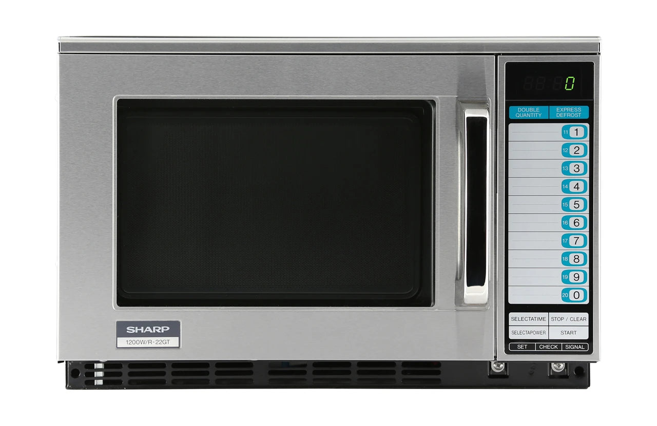 Sharp R-22GTF 0.70 cu. ft. Heavy Duty Microwave Oven