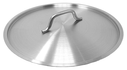 Omcan 80458 Replacement Cover for 32 Qt Stainless Steel Stock Pots, 15 Qt Stainless Steel Brazier, and 14" Stainless Steel Fry Pans