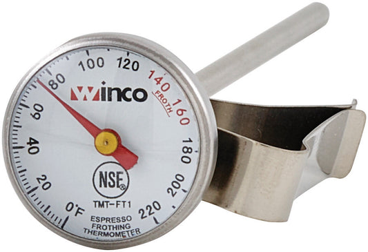Winco TMT-FT1 5" Probe Frothing Thermometer