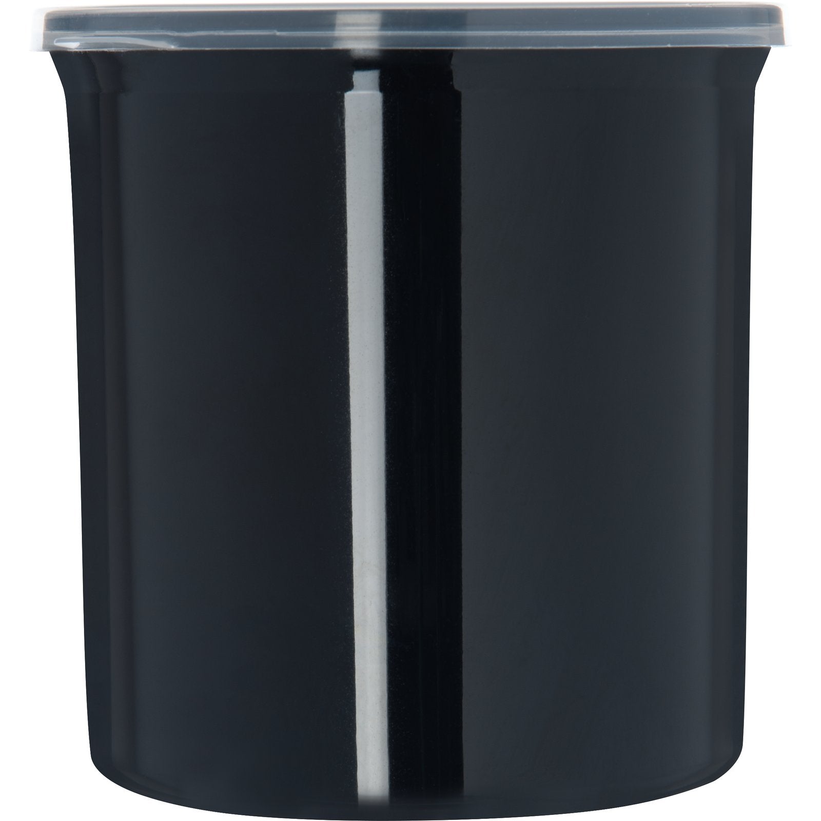 Carlisle 030103 1.2 Qt Black Classic Crock with Lid