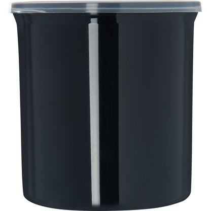Carlisle 030103 1.2 Qt Black Classic Crock with Lid