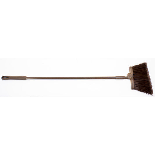 Carlisle 41082EC01 56" Brown Color Coded Duo-Sweep Flagged Angle Broom