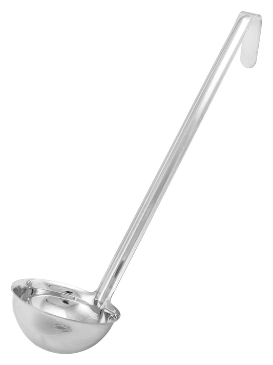 Winco LDI-6 6 oz. Stainless Steel Ladle
