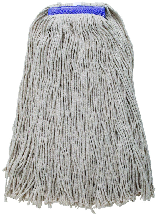 Winco MOP-32WC 32 oz. White Yarn Mop Head, Cut Head