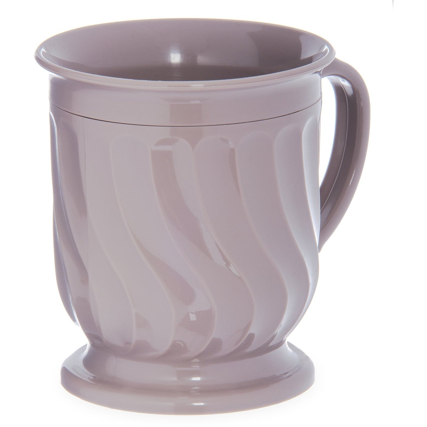Carlisle DX300031 8 oz Latte Polypropylene Turnbury Insulated Pedestal Base Mug (48/cs)