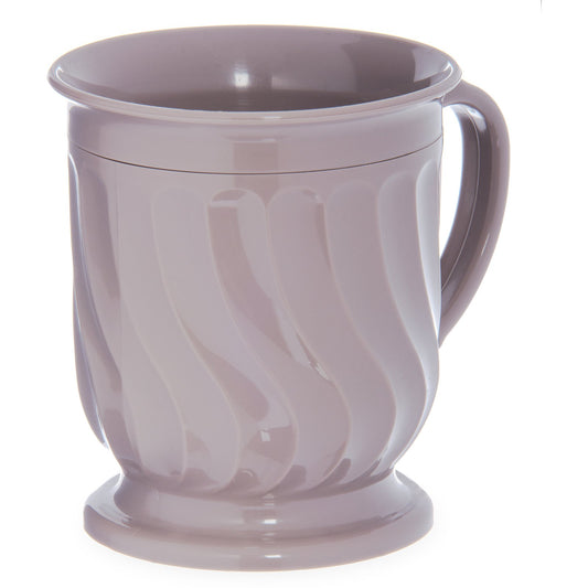 Carlisle DX300031 8 oz Latte Polypropylene Turnbury Insulated Pedestal Base Mug (48/cs)