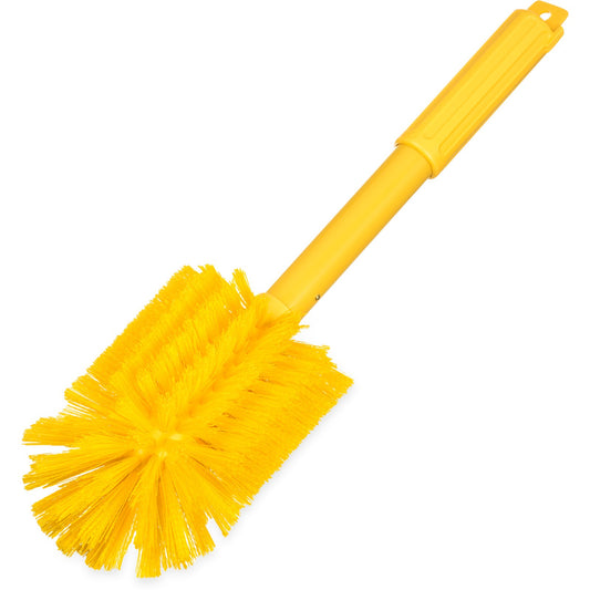 Carlisle 40002C04 16" Yellow Sparta Multi-Purpose Valve & Fitting Brush