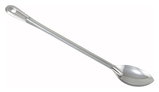 Winco BSOT-21 21" Stainless Steel Solid Basting Spoon