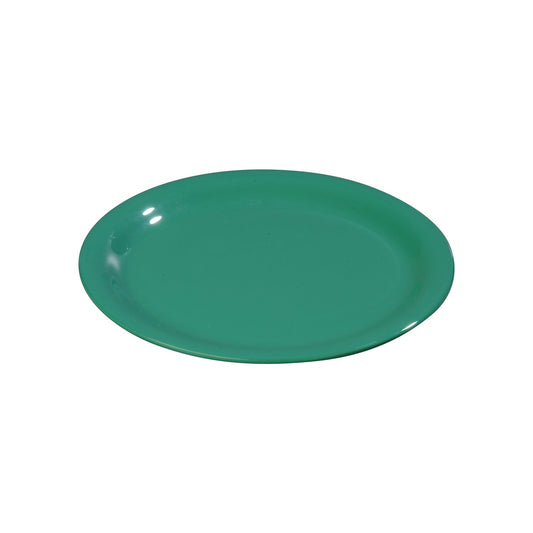 Carlisle 3301609 7.5" Meadow Green Sierrus Melamine Wide Rim Salad Plate