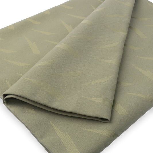 Marko 53935252SM147 52" x 52" Sage Spun Poly SoftWeave Aspen Damask Tablecloth
