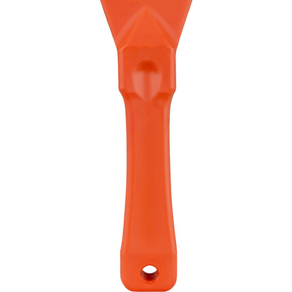 Carlisle 40230EC24 3" Orange Plastic Handheld Scraper
