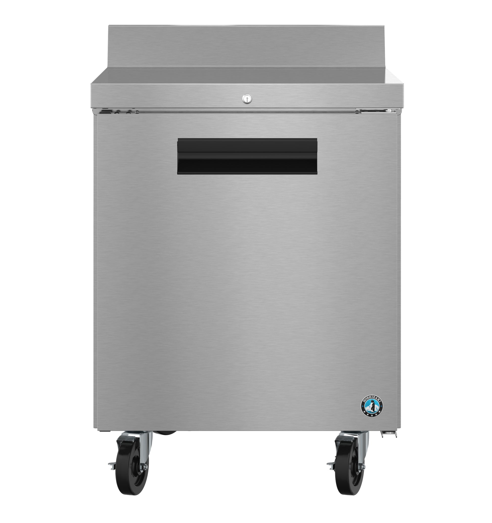 Hoshizaki WF27B-01 One Section Stainless Door with Lock Worktop Freezer
