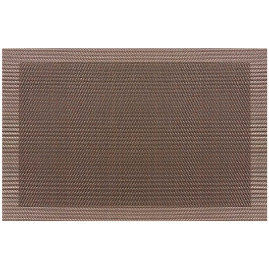 Carlisle PMTAO006 12" x 18" Beige Vinyl Cityscape Placemat