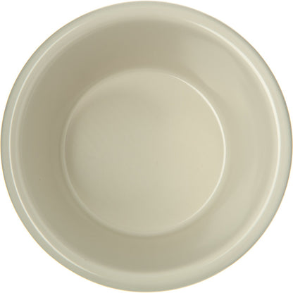 Carlisle S29142 4 oz Bone Melamine Fluted Bowl Ramekin