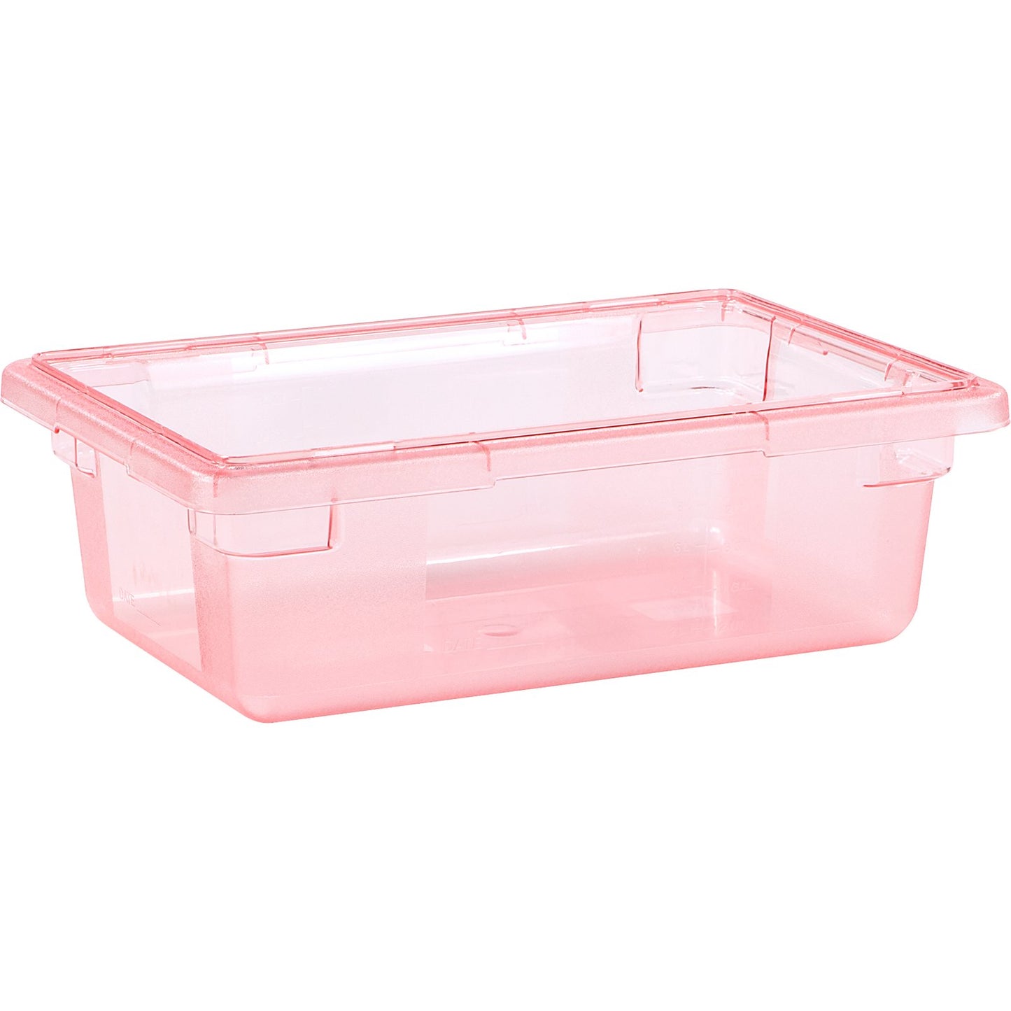 Carlisle 10611C05 3.5 gal Red Polycarbonate StorPlus Color-Coded Food Storage Container
