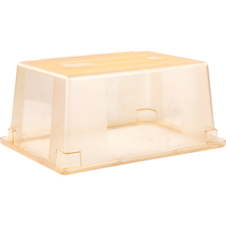 Carlisle 10623C22 16.6 gal Honey Yellow Polycarbonate StorPlus Color-Coded Food Storage Container