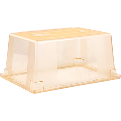 Carlisle 10623C22 16.6 gal Honey Yellow Polycarbonate StorPlus Color-Coded Food Storage Container