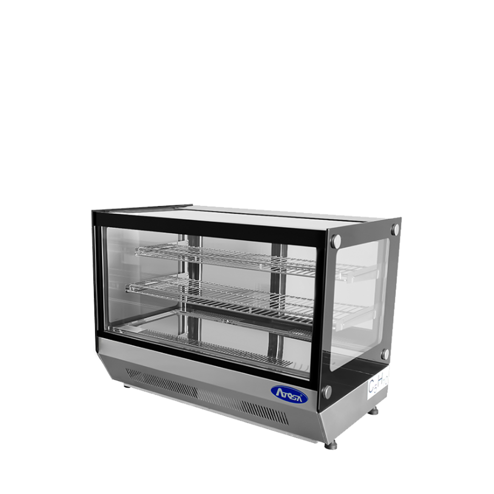 Atosa CRDS-56 5.6 Cuft Square Countertop Refrigerated Display