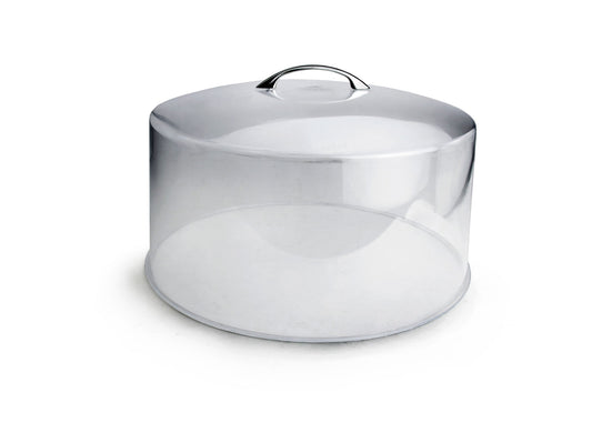 Omcan 80876 Plastic Cake Cover With Chrome Plated Handle