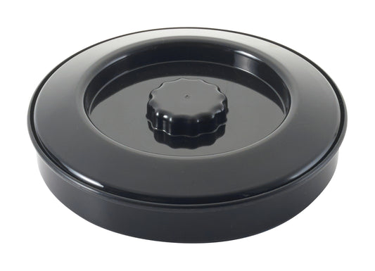 Winco PTW-7K Black Polypropylene Tortilla Warmer with Lid