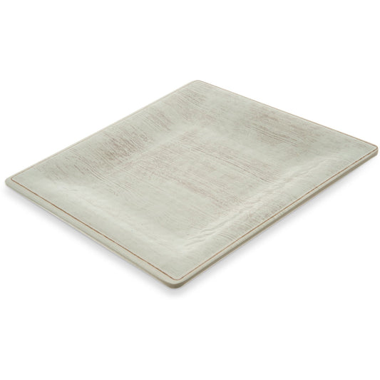 Carlisle 6402306 8.5" Buff Grove Melamine Square Salad Plate
