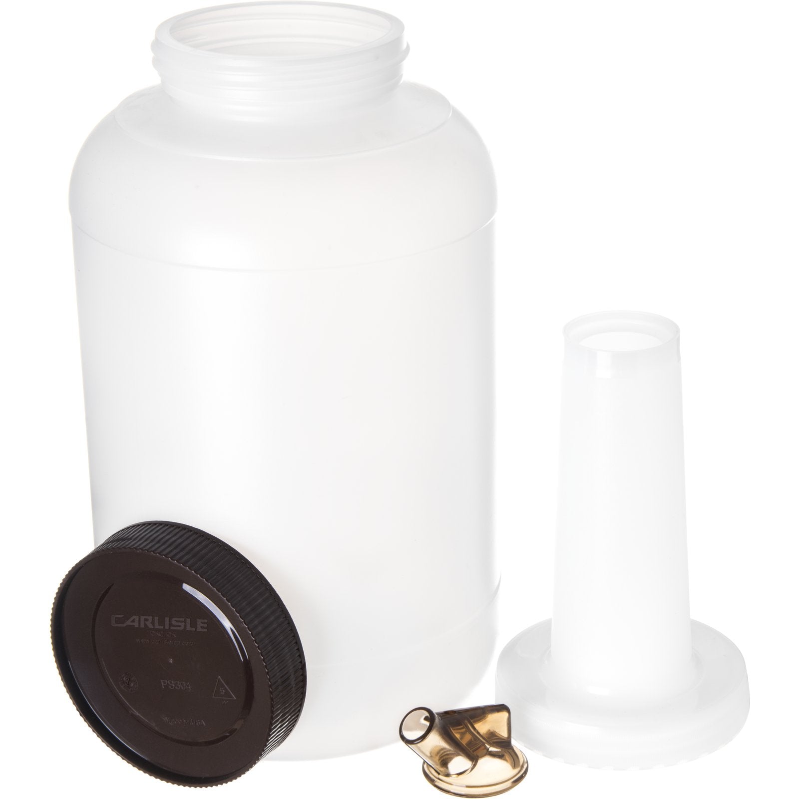 Carlisle PS801B00 128 oz Assorted Store N' Pour Gallon Complete Unit Bundle