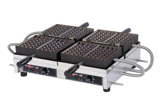 Krampouz WECCHBAT 180° Double Waffle Makers