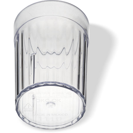 Carlisle 111007 10.5 oz Clear SAN Bistro Tumbler