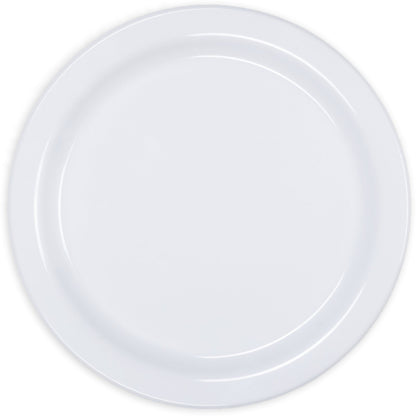 Carlisle 4350102 9" White Dallas Ware Melamine Dinner Plate