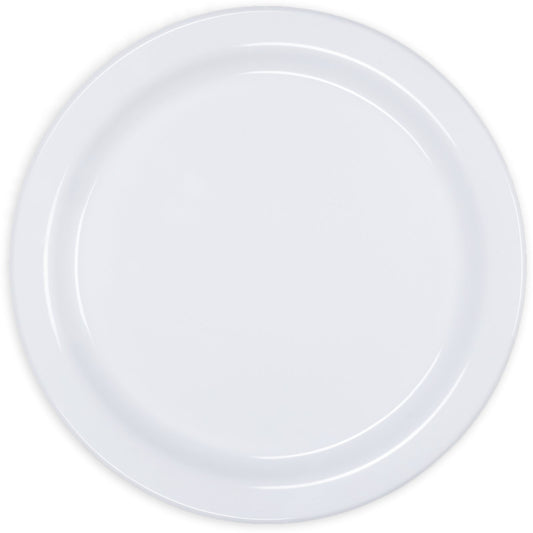 Carlisle 4350102 9" White Dallas Ware Melamine Dinner Plate