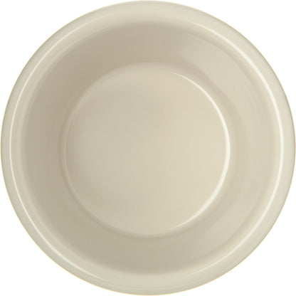 Carlisle S282-842 3 oz Bone Melamine Smooth Ramekin - Cash & Carry (12/st)