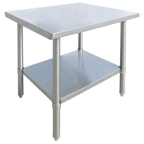 Omcan 19136 24" x 30" All Stainless Steel Worktable