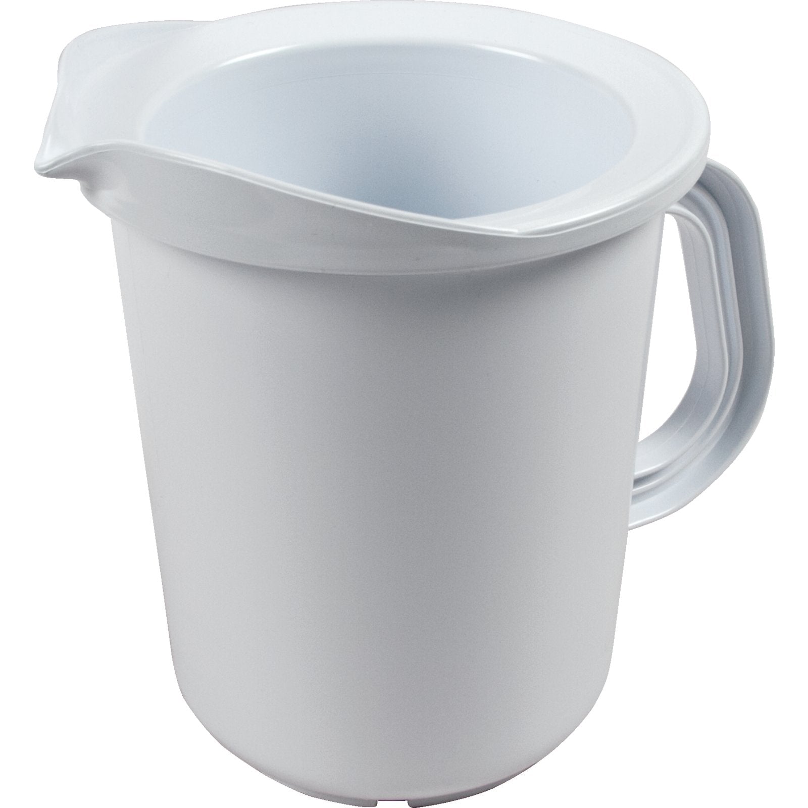 San Jamar CI7025 White Chill-It Beverage Pitcher