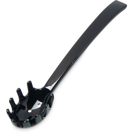 Carlisle 435503 9-1/2" Black Polycarbonate Buffet Pasta Fork