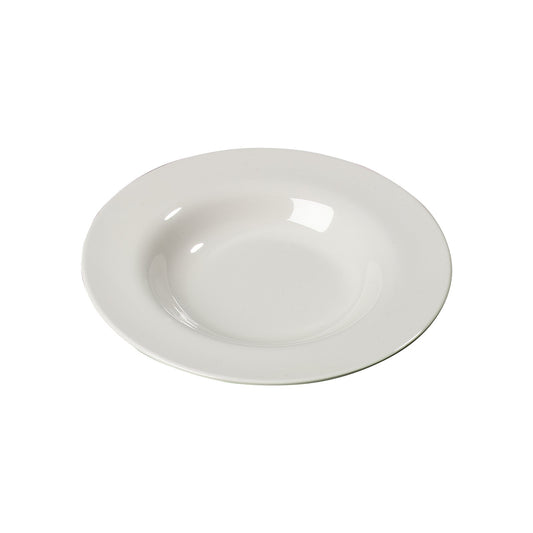 Carlisle 3303042 20 oz Bone Sierrus Melamine Chef Salad Pasta Bowl