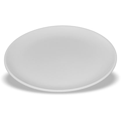 Carlisle 4380302 8" White Epicure Melamine Dinner Plate