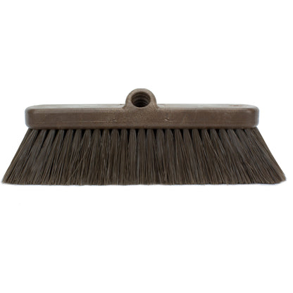 Carlisle 41278EC01 10" Brown Color Coded Flo-Thru Wall & Equipment Brush