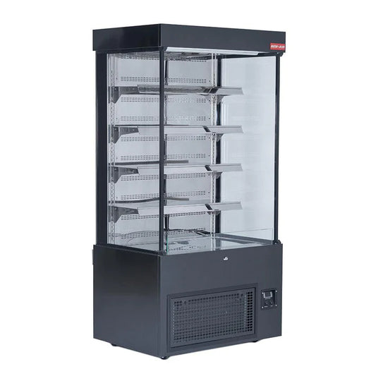 New Air NOM-40-S 40" Vertical Open Merchandiser - Shallow Depth Unit