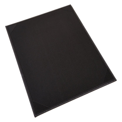 Winco LMS-814BK Black Single View Menu Cover For 8-1/2 X 14" Inserts