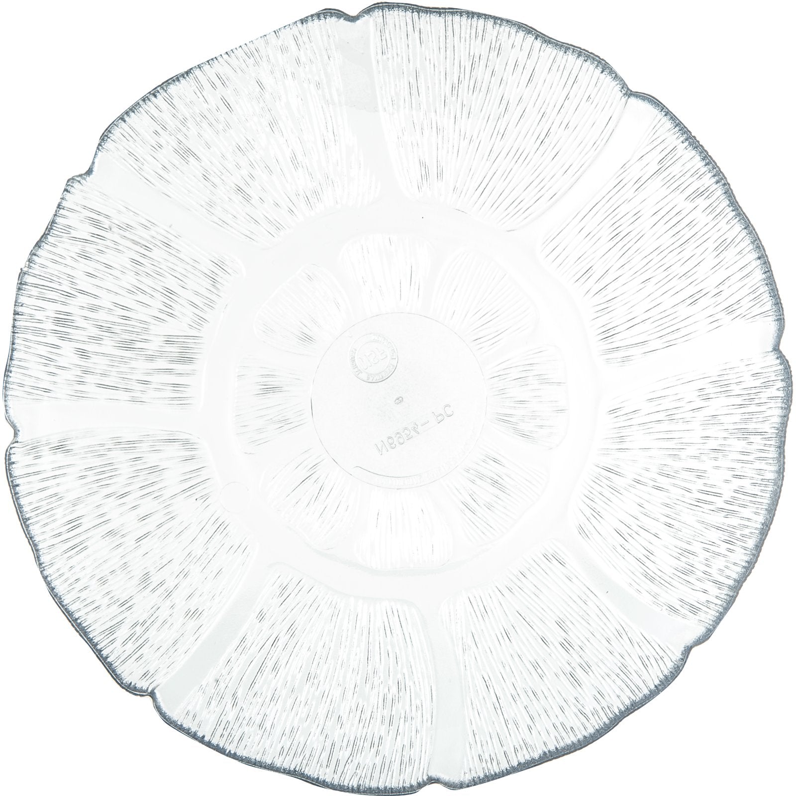 Carlisle 695407 7-11/16" Clear Polycarbonate Petal Mist Plate