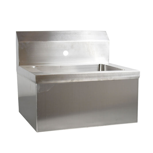Omcan 46583 Stainless Steel Fabricated Hand Sink For Knee Valve