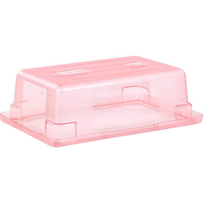 Carlisle 10611C05 3.5 gal Red Polycarbonate StorPlus Color-Coded Food Storage Container