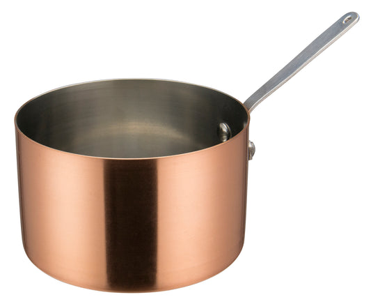 Winco DCWA-206C 5" Copper-Plated Mini Sauce Pan